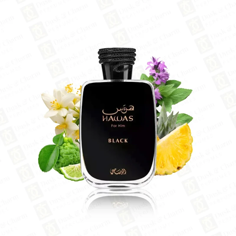 Rasasi Hawas Black EDP For Men 100ML